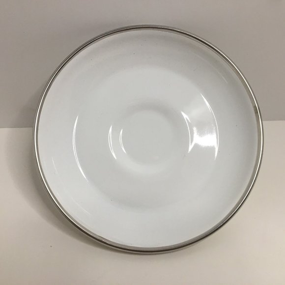 Vtg Sanko Ware Japan Contemporary Chateau Porcelain On Steel 1 Qt Saucepan Lid - Picture 4 of 6